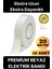 10 Ad. 20 mt Kablo Yalıtım Pvc Elektrik Bandı Dayanıklı Sızdırmaz Koruma Bant Beyaz 1