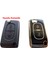 Peugeot Partner 207 307 308 407 Uyumlu Kumanda Anahtar Kılıfı Oto Anahtarlık Siyah Gold 4
