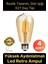 4 Adet Vintage Spiral Filament Rustik Retro Akkor LED Ampul Yüksek Işıklandırma Lamba Gün Işığı E27 1