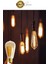 4 Adet Vintage Spiral Filament Rustik Retro Akkor LED Ampul Yüksek Işıklandırma Lamba Gün Işığı E27 3