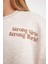 Kız Çocuk Relax Fit Bisiklet Yaka Baskılı Sweatshirt D2886A824WN 4