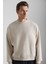 BOHENIA Erkek %100 Pamuk Bej Sweatshirt 1