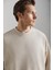 BOHENIA Erkek %100 Pamuk Bej Sweatshirt 3