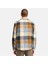 Sherpa Lined Plaid Erkek Klasik Yaka Gömlek 3