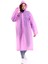 Kadın Erkek Pembe Kapüşonlu Yağmurluk, Şemsiye, Çıtçıtlı, Dokuma, Düz Tasarım 1