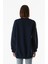 Basic Bisiklet Yaka Oversize Sweatshirt 4