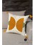 Bohem Püsküllü Keten Dekoratif Kırlent Kılıfı Yastık Kılıfı 1 Adet 43X43CM 3