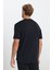 %100 Pamuk Modern Fit Normal Kesim Bisiklet Yaka Tişört 5