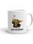 Beyaz Gryffindor Yoda Seramik Kupa, şık ve kullanışlı tasarım 1