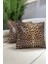 Leopar Pull Payetli Kırlent - ( 1 Adet ) Kare 2