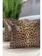 Leopar Pull Payetli Kırlent - ( 1 Adet ) Kare 3