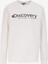 Ekru Erkek Bisiklet Yaka Relaxed Fit Baskılı Sweatshirt D4WM-SWT3225 1