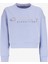 Mavi Kadın Bisiklet Yaka Crop Fit Baskılı Sweatshirt D4WL-SWT3010 1