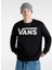 Siyah Erkek Bisiklet Yaka Normal Kalıp Sweatshirt VN000JSFY281-VANS Classıc Iıı Crew 1