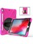 iPad Air 10.5 Inç (2019) Pc Tpu Combo 360 Derece Dönebilen Tekme Standı El Kayışı ve Omuz Askısı Tablet Kılıfı (Yurt Dışından) 5