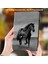 iPad Mini (2021) Desenli Baskı Deri Kart Yuvalı Stand Fonksiyonu At Tablet Kılıfı (Yurt Dışından) 5