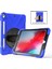 iPad Air 10.5 Inç (2019) Pc Tpu Combo 360 Derece Dönebilen Tekme Standı El Kayışı ve Omuz Askısı Tablet Kılıfı (Yurt Dışından) 5