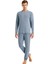 Mavi Erkek Pijama Takımı 40636 1