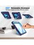 iPad Air 11 (2024) X Shaped Serisi stand Pc Omuz Askılı Silikon Lacivert Tablet Kılıfı (Yurt Dışından) 4