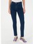 Normal Bel Normal Paça Toothpick Koyu İndigo Kadın Denim Pantolon RC-ISSY24K-K 2