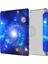 Desen Baskı Üç Katlı Stand Pu Deri Tpu Arka Panel iPad 10.2 (2019 2020 2021) UNIVERSE Tablet Kılıfı (Yurt Dışından) 1