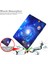 Desen Baskı Üç Katlı Stand Pu Deri Tpu Arka Panel iPad 10.2 (2019 2020 2021) UNIVERSE Tablet Kılıfı (Yurt Dışından) 3