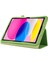 Litchi Doku Pu Deri iPad 10.9 (2022) Katlanabilir Stand Otomatik Uyandırma uyku Koruyucu Tablet Kılıfı (Yurt Dışından) 2