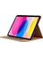 iPad 10.9 (2022) Tam Korumalı Büyük Metal Tokalı Cüzdan Standı Deri Koruyucu Kalem Yuvası Tablet Kılıfı (Yurt Dışından) 2