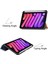 iPad Mini 6 (2021) Koruyucu Kalem Tutucu Üç Katlı Stand Deri Yıldızlı Gece Tablet Kılıfı (Yurt Dışından) 5