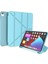 iPad Air 11 (2024) AIR (2022 2020) Kalem Yuvalı Akıllı Origami Standlı Deri Tablet Kılıfı (Yurt Dışından) 1