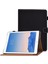 iPad iPad 9 7 Inç (2017 2018) Düz Renk Dikişli Folyo Çevirme Manyetik Kapatma Standlı kart Yuvalı Deri Tablet Kılıfı (Yurt Dışından) 1