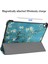 iPad Air 11 (2024) Üç Katlı Stand Desenli Otomatik Uyandırma uyku Kayısı Çiçeği Tablet Kılıfı (Yurt Dışından) 3