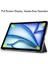 iPad Air 13 (2024) Otomatik Uyandırma uyku Üç Katlı Stand Deri Tablet Kılıfı (Yurt Dışından) 4