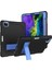 Izgara Dokusu Tpu Pc Silikon Combo iPad Pro 12.9 (2022 2021 2020) Standlı Tablet Kılıfı (Yurt Dışından) 1