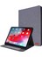 Kumaş Doku Kart Yuvası iPad Pro 12.9 (2022 2021 2020 2018) Deri Standı Tablet Kılıfı (Yurt Dışından) 1