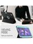 iPad Pro 11 Çıkarılabilir Pu Deri Üç Katlı Stand Otomatik Uyandırma uyku Tablet Kılıfı (Yurt Dışından) 3