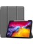 Sabit Üç Katlı Stand Standı Deri iPad Pro 11 Inç (2021) Kalem Yuvalı Akıllı Kabuğu Tablet Kılıfı (Yurt Dışından) 1