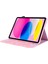 iPad 10.9 (2022) Kumaş Doku Koruyucu Standı Iş Pu Deri Kart Sahibinin Çizilmez Tablet Kılıfı (Yurt Dışından) 2