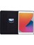 iPad 10.2 (2019 2020) Kart Yuvası Standı Deri Desen Baskı Manyetik Düşme Önleyici Cam Tablet Kılıfı (Yurt Dışından) 2