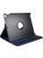 iPad 10.2 (2019 2020 2021) 360 DÖNER Standlı Deri Litchi Tahıl Tablet Kılıfı (Yurt Dışından) 4