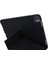 iPad Pro 11 (2024) Origami Standı Pu Deri Otomatik Uyku uyandırma Gece Yarısı i ile Silikon Tablet Kılıfı (Yurt Dışından) 2