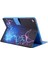 Desen Baskı Kartı Yuvası iPad 10.2 (2019 2020 2021) Deri Sihirli Ler Tablet Kılıfı (Yurt Dışından) 4