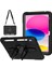 iPad 10.9 (2022) Stand Case Pc Silikon yi Önleyici Omuz Askılı Tablet Kılıfı (Yurt Dışından) 1