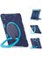 Manyetik Emilmiş Kalem Yuvası Tamlı Hibrit 360° Dönebilen Tekme Standlı iPad Pro 12 9 Inç Lacivert Tablet Kılıfı (Yurt Dışından) 3
