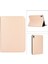 Çizilmez Düz Renk Pu Deri Koruyucu Folyo Apple iPad Mini (2021) MINI 6 Gold Tablet Kılıfı (Yurt Dışından) 5