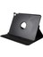 Litchi Doku 360 Derece Dönen Stand Deri Koruyucu Döner iPad 10.2 (2019 2020 2021) SIYAH Tablet Kılıfı (Yurt Dışından) 5