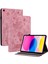 iPad 10.9 (2022) Pu Deri Standlı Baskılı Kart Tutucu Tablet Kılıfı (Yurt Dışından) 1