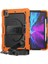 iPad Pro 12.9 360° Dönebilen Tekme Standı Pc Silikon El Kayışı Omuz Askılı Koruyucu Turuncu Tablet Kılıfı (Yurt Dışından) 1