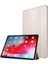 Ipek Doku Üç Katlı Stand Pu Deri Flip Kabuğu iPad Air 13 (2024) Gold Tablet Kılıfı (Yurt Dışından) 1