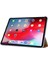 Ipek Doku Üç Katlı Stand Pu Deri Flip Kabuğu iPad Air 13 (2024) Gold Tablet Kılıfı (Yurt Dışından) 3